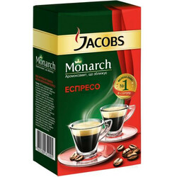 Jacobs. Кофе молотый Monarch Espresso  230г  (4820187048918)