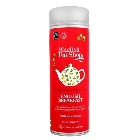 English Tea  Shop. Чай черный Английский завтрак органический English Tea Shop 15 шт х 3 гр (0680275