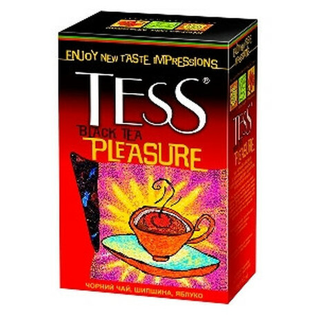 Tess. Чай черный Tess Pleasure 25*1,5г(4820022863041)