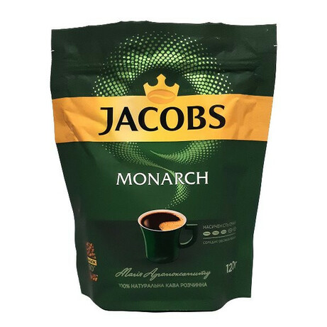 Jacobs. Кофе растворимый Monarch 120 гр (4820187046525)