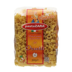 Pasta Zara. Изделия макаронные Pasta Zara Медвежонки 500 г (8004350001542)