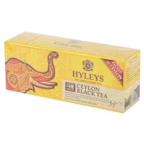 Hyleys. Чай черный Hyleys Цейлонский мелкий  ф/п 20*1,5г/уп(4791045015178)