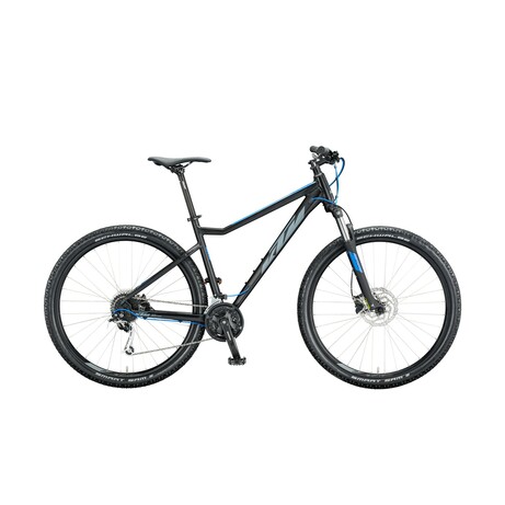 KTM . Велосипед ULTRA FUN 27", рама S, черно-серый , 2020 (9008594419483)