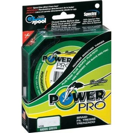Power Pro. Шнур 455m Moss Green 0.28mm 20kg/44lb (2266.95.75)