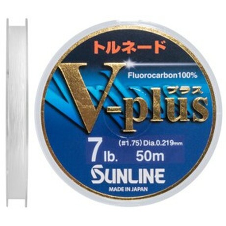 Sunline .  Флюорокарбон V-Plus 50m №1.75/0.219mm 3.5kg (1658.07.25)