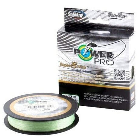 Power Pro. Шнур  Super 8 Slick 135m Aqua Green 0.19mm 15kg/33lb (2266.78.86)