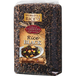 World's rice. Рис World's rice черный 500 г (4820009102125)