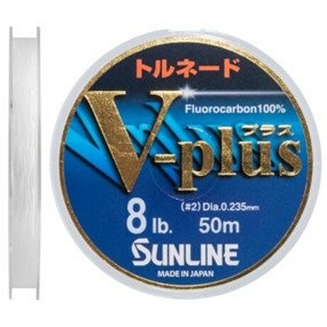 Sunline .  Флюорокарбон V-Plus 50m №2.0/0.235mm 4.0kg (1658.07.26)
