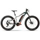 Haibike. Електровелосипед XDURO FatSix 8.0 500Wh 11 s. NX 26", рама M, сіро-зелено-помаранчевий, 2020 (