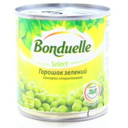 Bonduelle. Горошек зеленый 200гр(3083680959858)