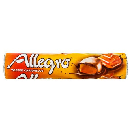 Allegro. Конфеты тоффи покрыт молочным шоколадом 52 гр(56900602)
