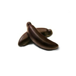 Luhders .Конфеты Бананы в черном шоколаде желейные 175г (4009371026219)