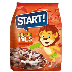 Start. Завтрак зерновой Cocoa pics 500 гр (4820008127655)