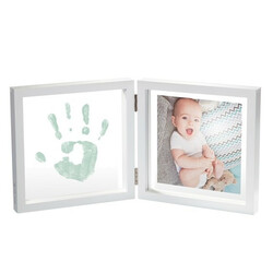 Baby Art.  Двойная рамочка "Прозрачная с краской для создания отпечатка" (3601095700)