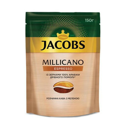 Jacobs. Кофе растворимый Millicano Espresso 150 г (8714599101537)