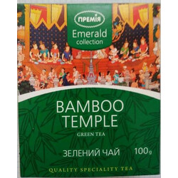 Премия. Чай зеленый Премия Bamboo Temple китайский листовой 100г (4824034025534)