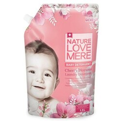 NatureLoveMere. Гель для стирки детской одежды с экстрактом цветков вишни "Cherry Blossom" 1.3 л (88