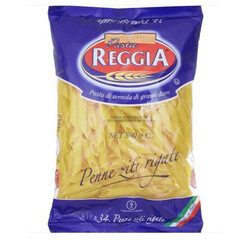 Pasta Reggia. Вироби макаронні  Pasta Reggia Пенне Дзити Ригате 500 г(8008857300344)