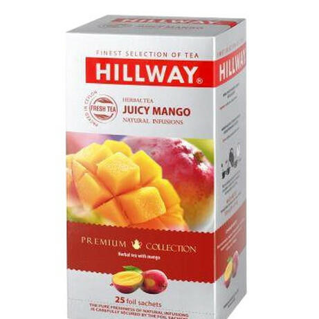 Hillway. Чайний напій Hillway з манго 25шт * 1.5г(8886300990270)