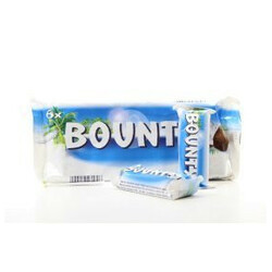 Bounty. Батончик с мякотью кокоса в молочном шоколаде 6*28,5г/уп (5000159461702)