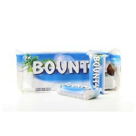 Bounty. Батончик с мякотью кокоса в молочном шоколаде 6*28,5г/уп(5000159461702)