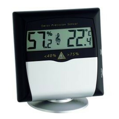 TFA . Термогигрометр цифровой  "MusiControl", 95x25x95 мм  (305009)
