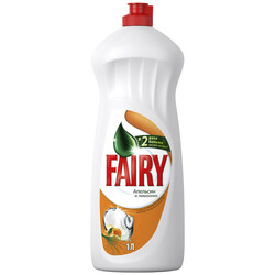 .Fairy. Жидкое средство для мытья посуды Fairy Апельсин и Лимонник, 1 л (314191)