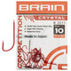 Brain. Крючок Crystal B2011 №12 (20 шт/уп) ц:red(1858.80.30)