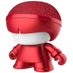 Xoopar. Акуст. система XOOPAR серии "Металлик" - Mini XBOY (7,5 cm,красн.,Bluetooth,USB-каб,подсв., 