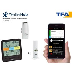 TFA WeatherHub.  Термогигрометр для смартфонов "Klima@Home"   (31400702)
