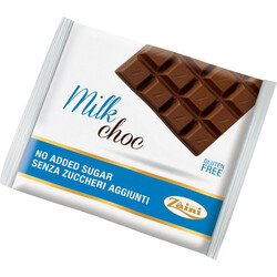 Zaini. Шоколад молочный без сахара 75 гр ( 8004735032895)