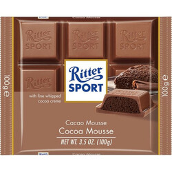 Ritter Sport. Шоколад Kakao-Mousse 100г (4000417294609)