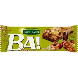 Bakalland. Батончик злаковый орехи какао  , 40 г (5900749618922)