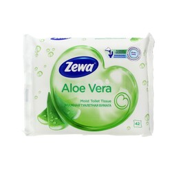 Zewa. Вологий туалетний папір, Zewa Moist Aloe Vera 42 шт.(7322540898934)