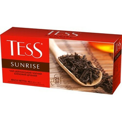 Tess. Чай черный Tess Sunrise 25*1,8г (4820022866981)