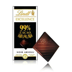 Lindt. Шоколад Excellence швейцарский 99% какао 50г   ( 73046920028720)