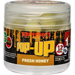 Brain.  Бойлы Pop - Up F1 Fresh Honey(мед з м'ятою) 14mm 15g(1858.04.68)