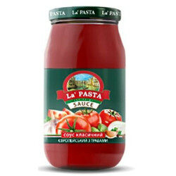 La Pasta. Соус европейский с травами классический 460г (4820101714356)