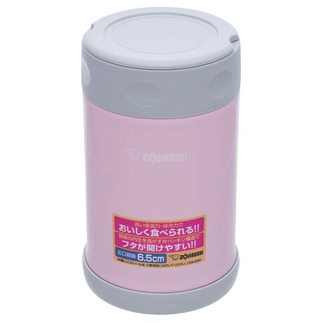 ZOJIRUSHI. Харчовий термоконтейнер 0.5 л ясно-рожевий. (W - EAE50PA)