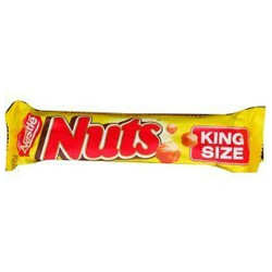 Nuts .Батончик King size шоколадный 60г (8593893745872)