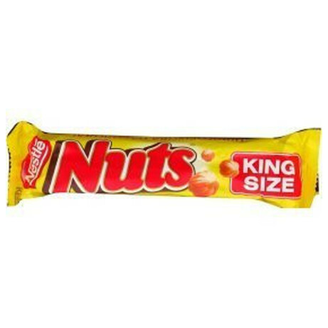 Nuts .Батончик King size шоколадный 60г(8593893745872)