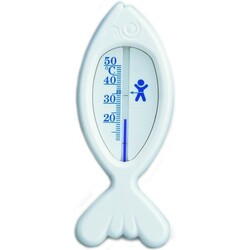 TFA. Термометр для ванни "Рибка", білий, 155х60 мм(14300402)