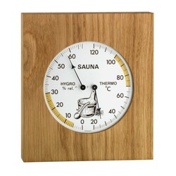 TFA . Термогігрометр для сауни, дерево, 180х45х200 мм(40105101)