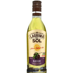 Lagrima del Sol. Масло подсолнечное  Black Olive 225 г(743672)