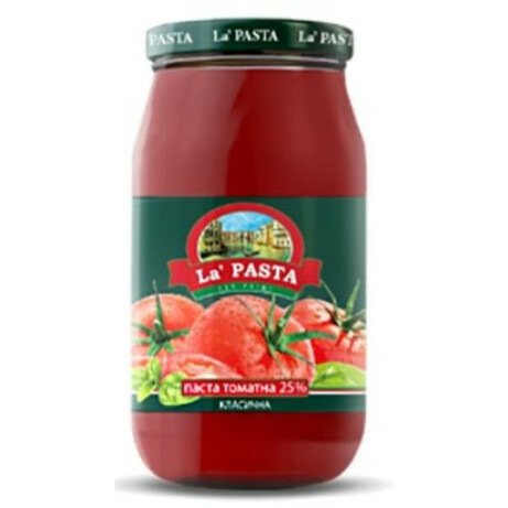 La Pasta. Паста томатна 25% 460г(4820101714387)