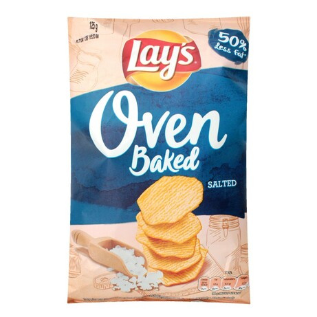 Чіпси Lay's Baked картопляні з сіллю, 125 р.( 5900259056207)