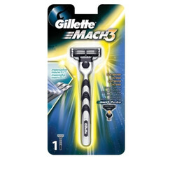 Gillettee. Станок для бритья  Mach3 + 1 картридж (3014260251147)