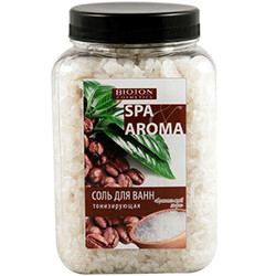 Bioton Cosmetics. Соль для ванн тонизирующая «Бразильский кофе» 750 гр (600542)
