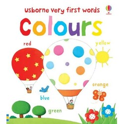 Usborne.  Развивающая книга "Первые слова: цвета" (9781409535324)