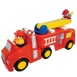 Kiddieland. Розвиваюча іграшка "Пожежна машина", механічна, світло, звук(043265)